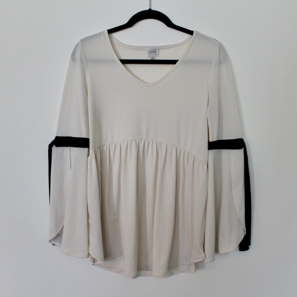 White Flowing Blouse